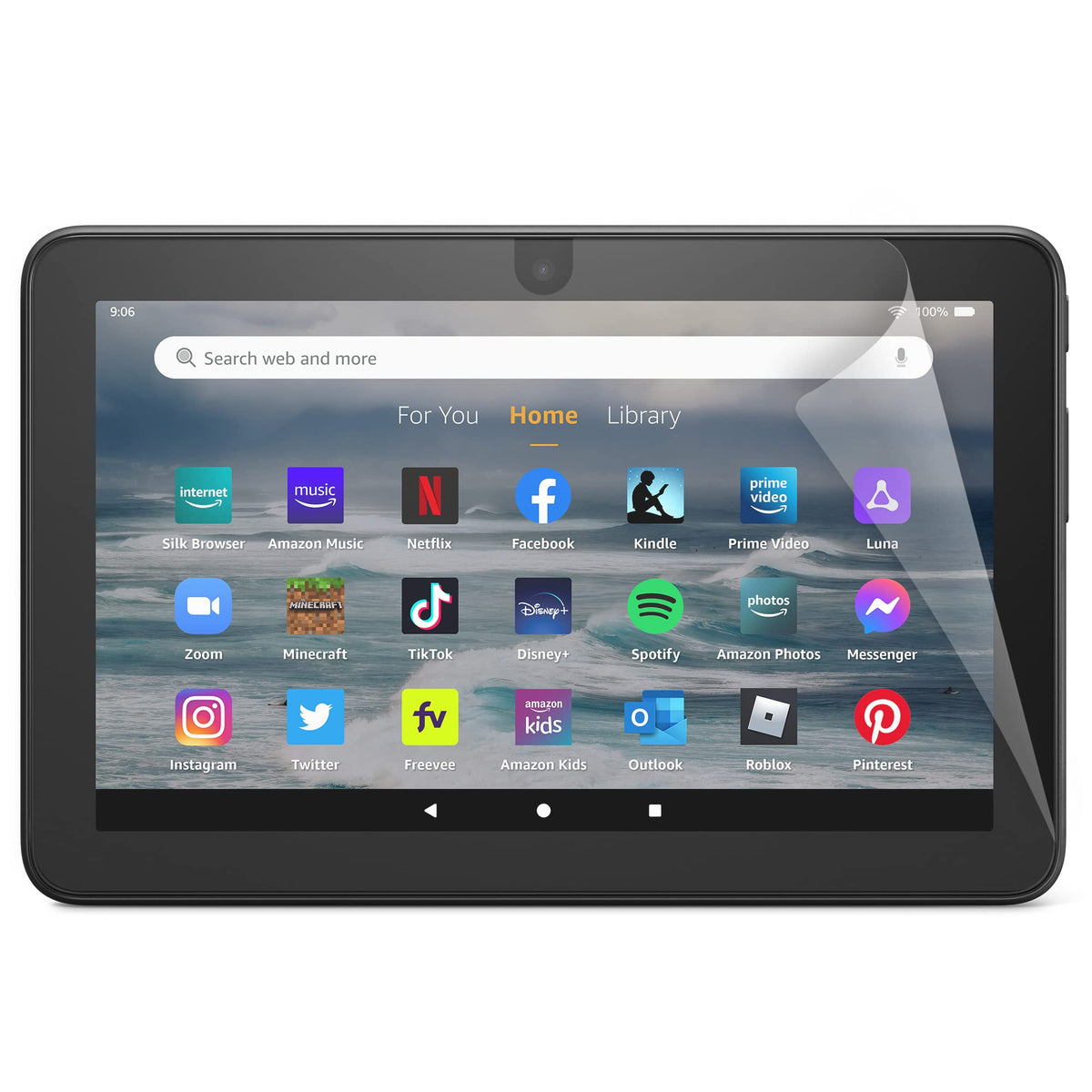 NuPro Fire 7 screen protector highlights scratch resistance and smudge defense for everyday use