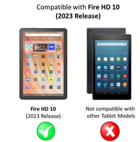 Nupro Fire HD 10 protector with bubble-free installation for quick setup.