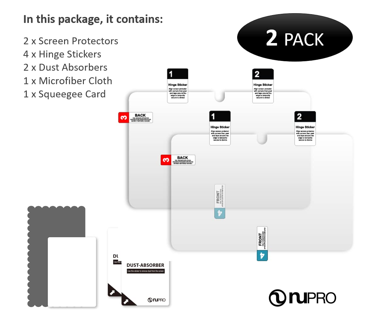 NuPro Fire 7 screen protector reduces glare for easier viewing in bright light