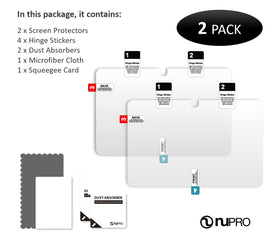 NuPro Fire 7 screen protector reduces glare for easier viewing in bright light