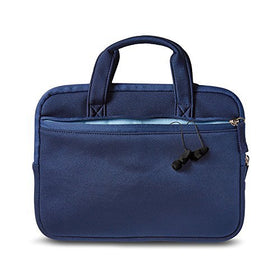 Nupro sleeve being carried with a tablet inside for easy travel convenience