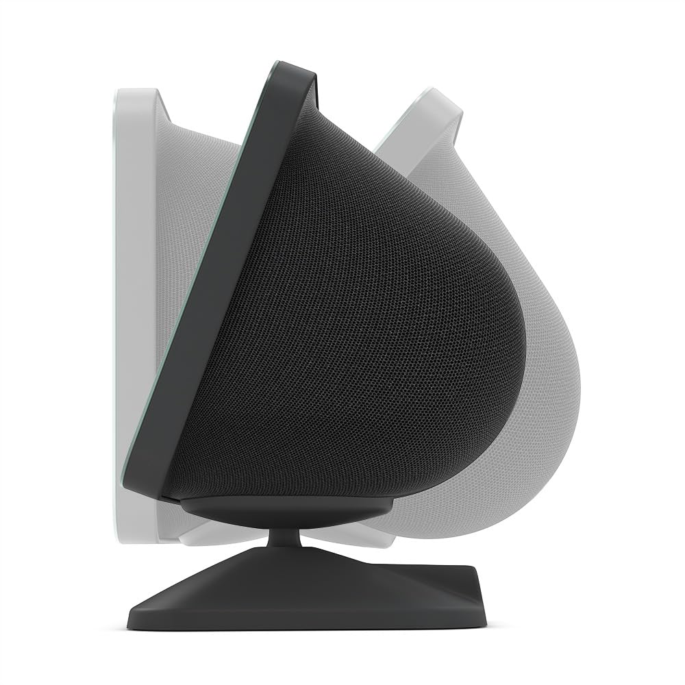 Nupro tilt stand on kitchen counter with Echo Show 8 for hands-free recipe viewing
