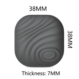 Nutale close-up of tag texture and power button for easy use