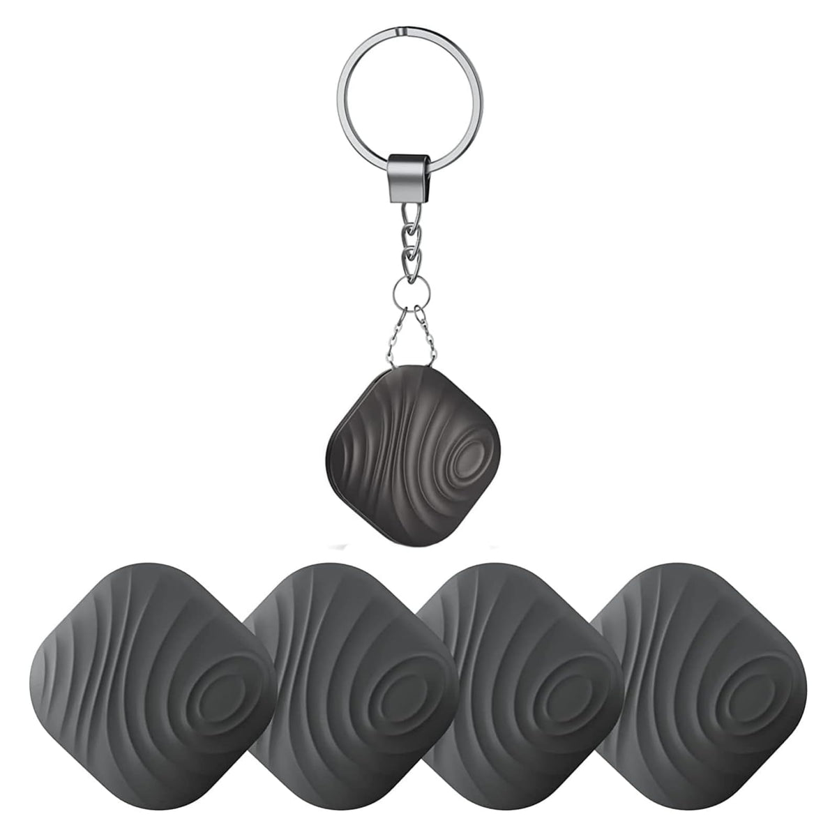 Nutale Findthing 4-pack on keys, easy locating with app support