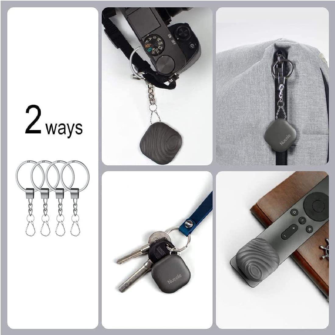 Nutale lifestyle by entryway showing organized keys and peace