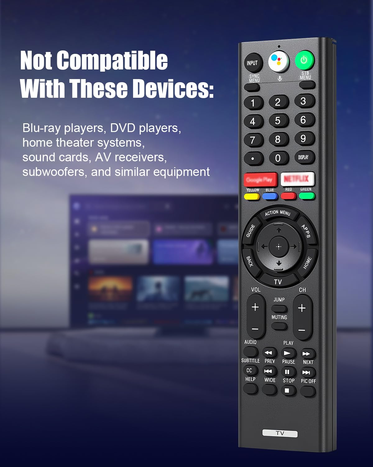 Nuteserk remote pairing steps image showing quick pairing on TV.