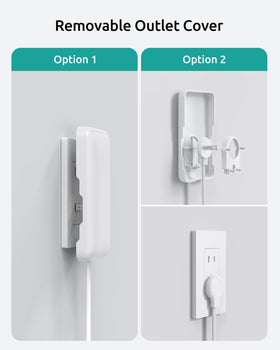 NUTICT 1440 joules surge protector protects electronics from disturbances.