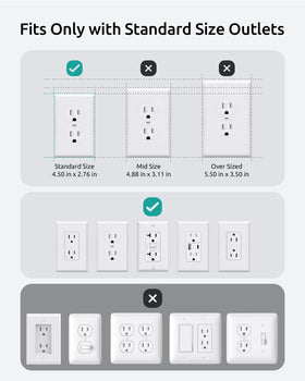 NUTICT 6ft flat extension cord provides flexible reach under desks and sofas