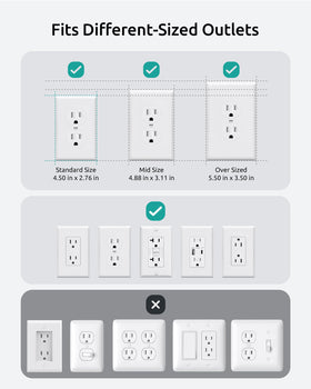 Nutict flat extension cord runs along baseboard for clean setup.