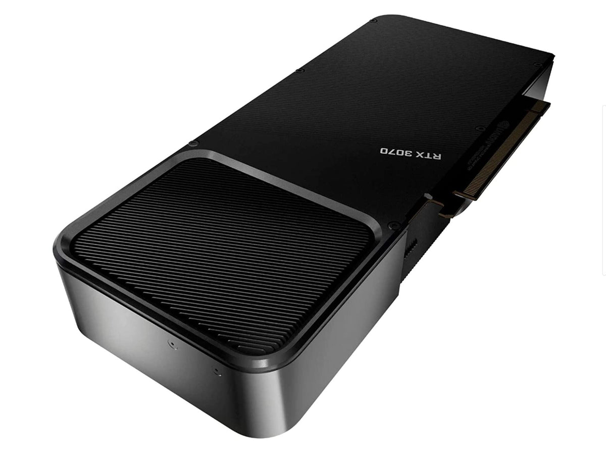 NVDIA RTX 3070 installed in a mid-tower PC, delivering smooth, immersive visuals.