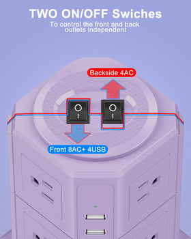 NVEESHOX underside view showing resettable circuit breaker for added device protection