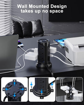 NVEESHOX overload protection button detail, quick reset for safety