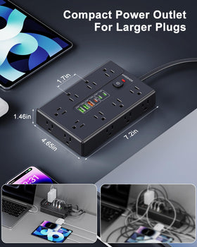 NVEESHOX powering multiple devices in a living room to streamline charging