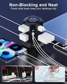NVEESHOX ultra‑flat 6.5 ft cord running under a sofa for tight space routing