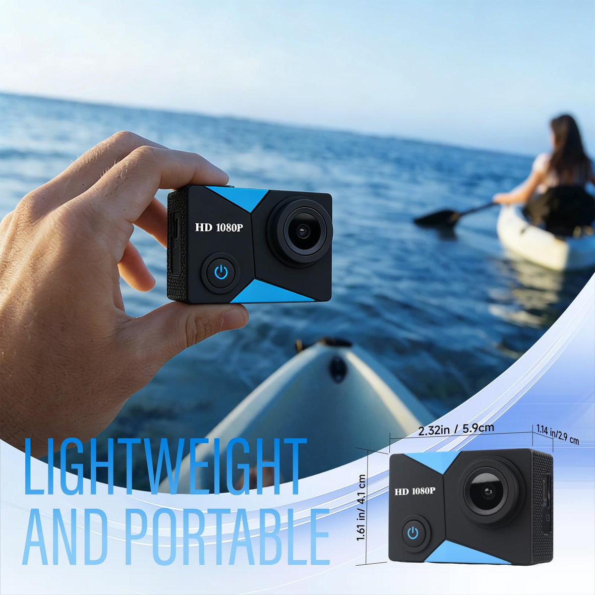 Nvgfelis action camera helmet and bicycle mounts for hands-free shooting
