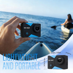 Nvgfelis action camera helmet and bicycle mounts for hands-free shooting