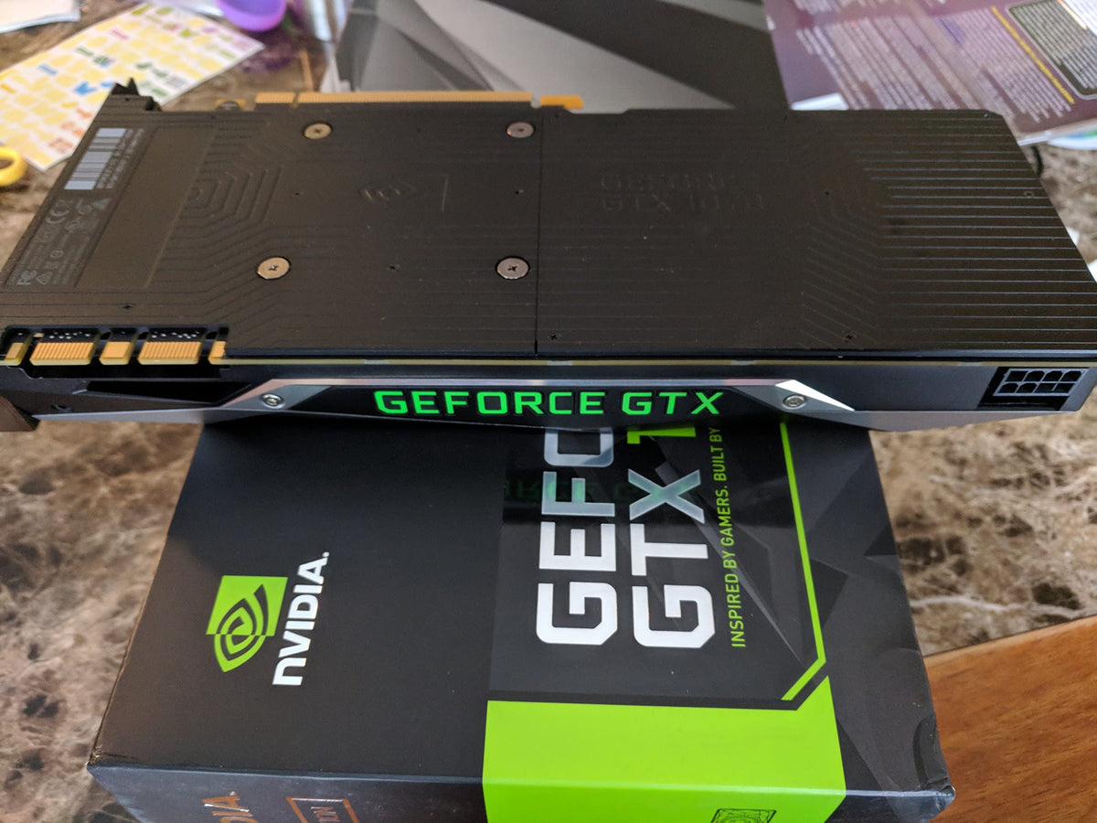 NVIDIA GeForce GTX 1070 Founders Edition renewed GPU PCB detail