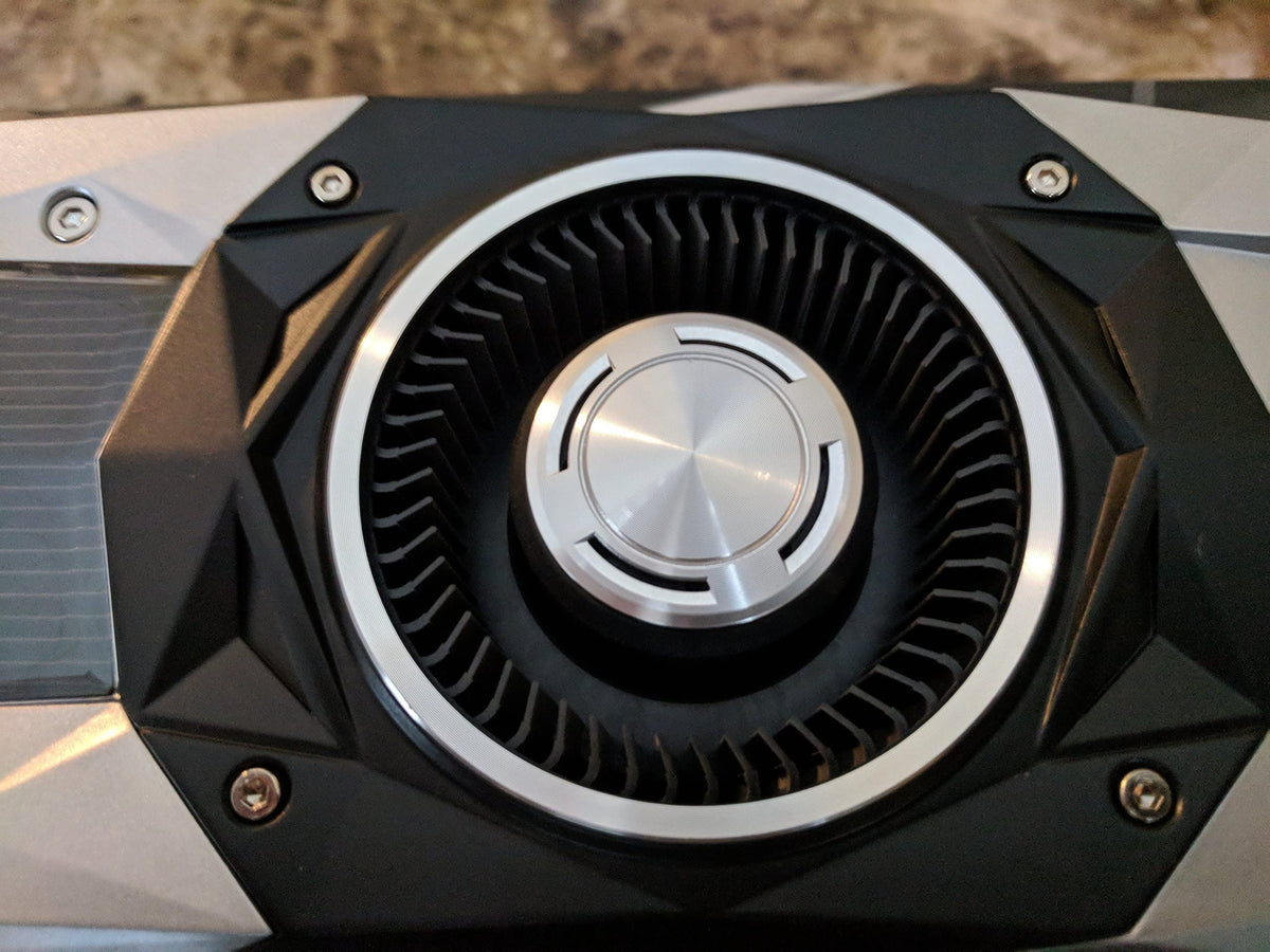 NVIDIA GeForce GTX 1070 Founders Edition renewed side ports for connectivity