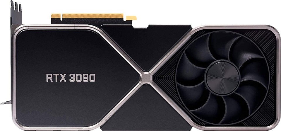 NVIDIA GeForce RTX 3090 Founders Edition front view shows premium build and renewed reliability.