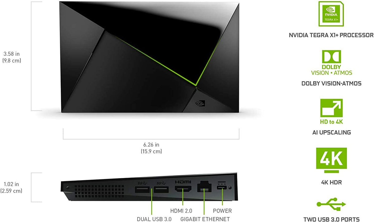 NVIDIA Shield TV Pro 4K HDR demo highlighting vivid visuals.