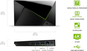 NVIDIA Shield TV Pro 4K HDR demo highlighting vivid visuals.