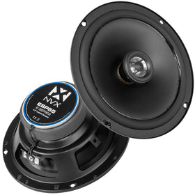 NVX ESP65 front view showing speaker grille and fit benefits
