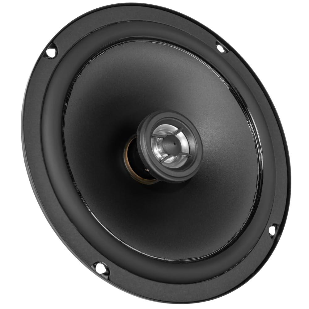 NVX ESP65 tweeter closeup showing PEI dome clarity benefit