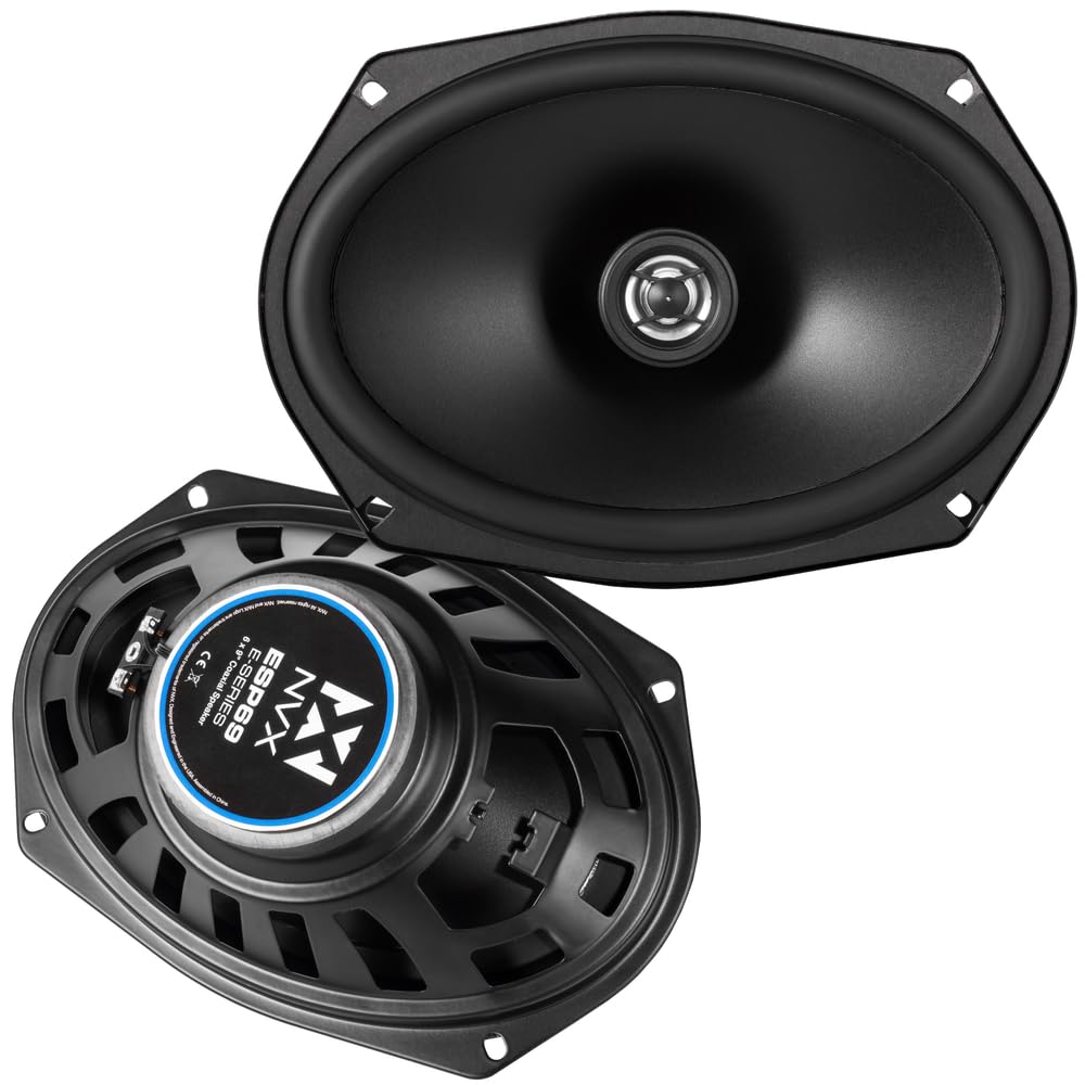 NVX ESP69 front view showing speaker grille and mounting, improves sound clarity