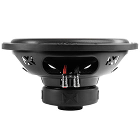 NVX ESW124 ferrite magnet 46 oz enhances efficiency and bass depth.