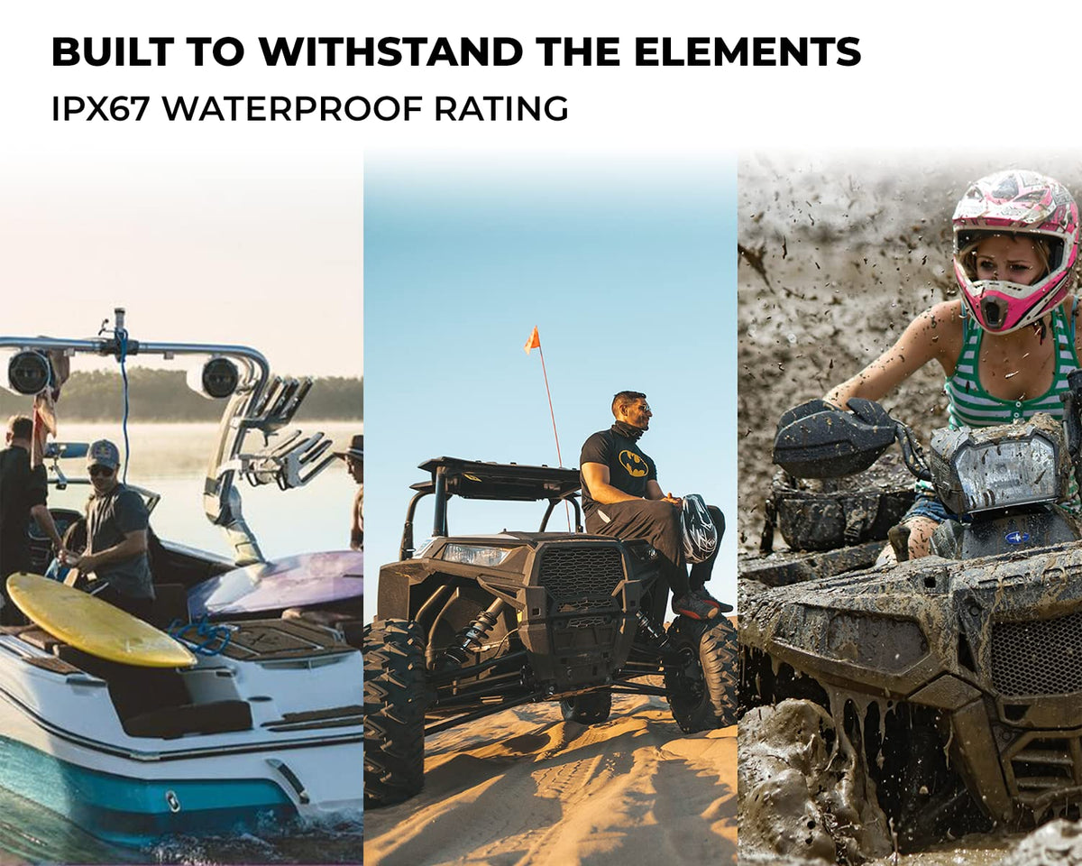NVX MVPA2 back panel highlights flexible RCA and auxiliary connections for versatile setups.