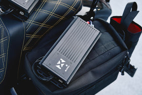 NVX MVPA4 IPX67 waterproof rating provides durable protection against splashes.
