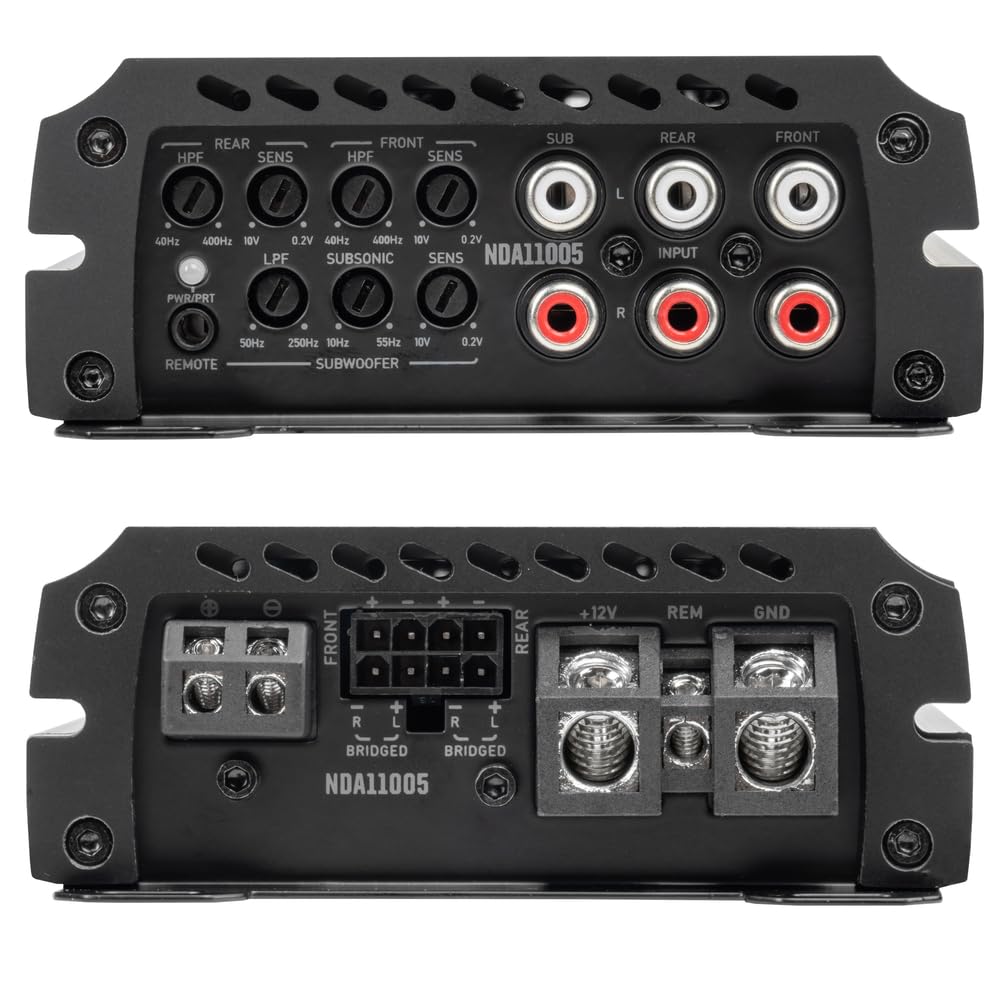 NVX NDA11005 wired bass remote knob enables easy bass control while driving