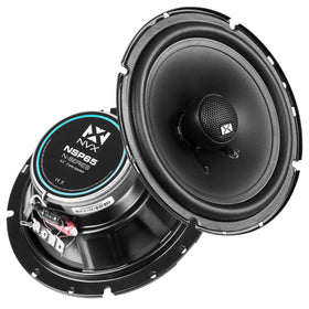 NVX NSP65 front view showing compact 6.5-inch speaker for easy door fit