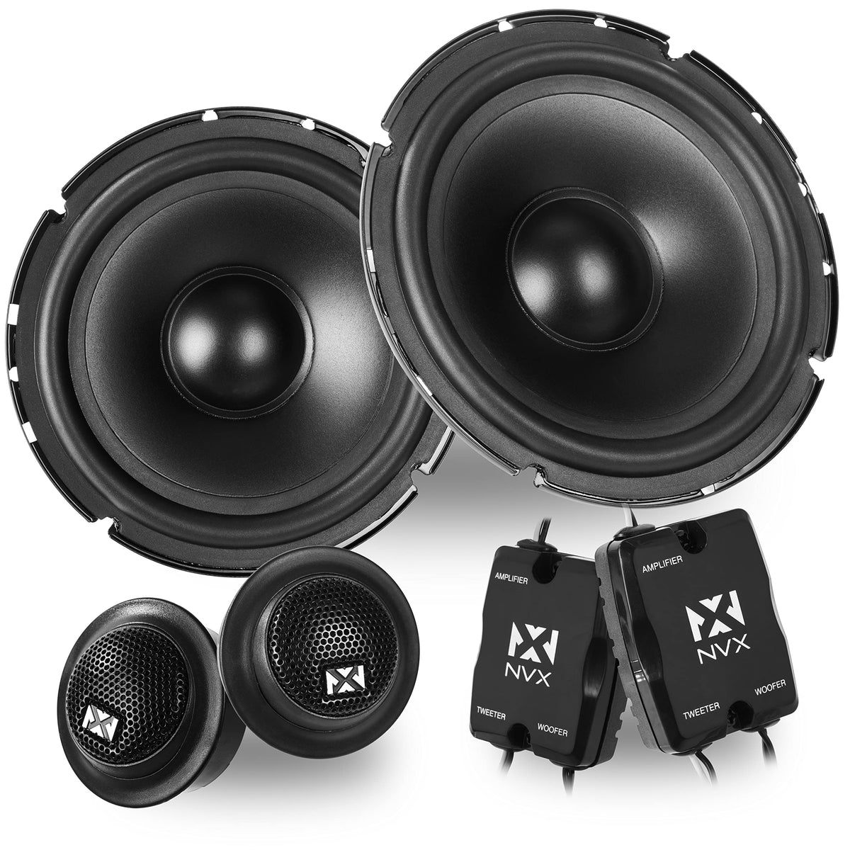 NVX NSP65KIT front view – 6.5-inch speakers for crisp mids