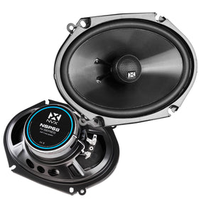 NVX NSP68 6x8 front view for powerful sound in daily driving