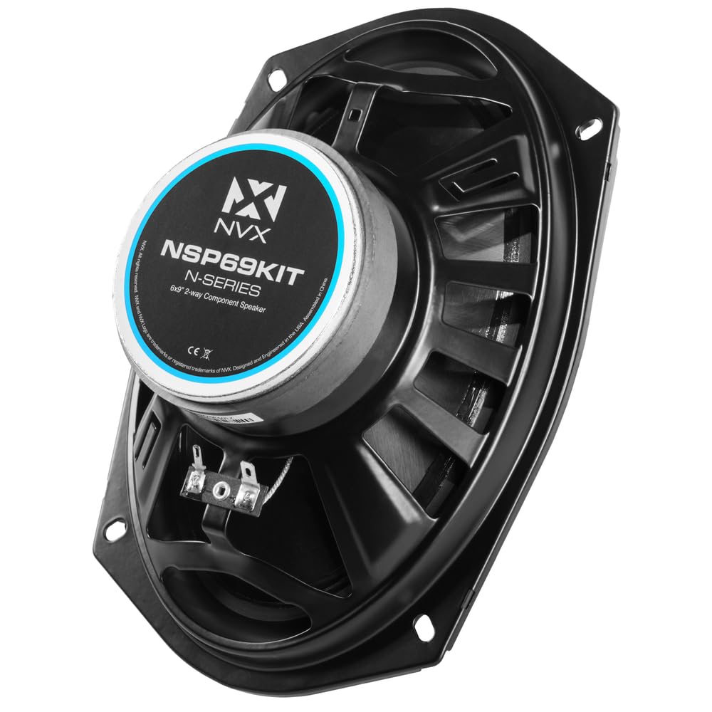 NVX NSP69KIT wide frequency response supports diverse music styles.