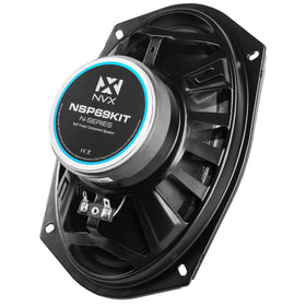 NVX NSP69KIT wide frequency response supports diverse music styles.