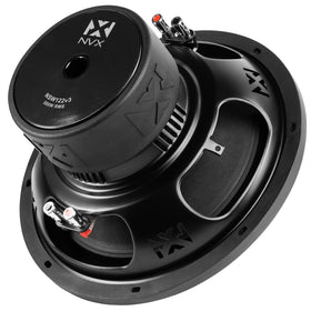 NVX NSW122v3 basket and surround view offering durable excursion control