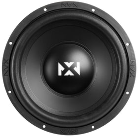 NVX NSW124v3 cone close-up showing pressed paper texture and rigidity for tight bass
