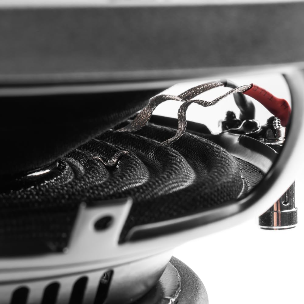 NVX NSW124v3 surround and spider showing high-roll foam and progressive spider for control