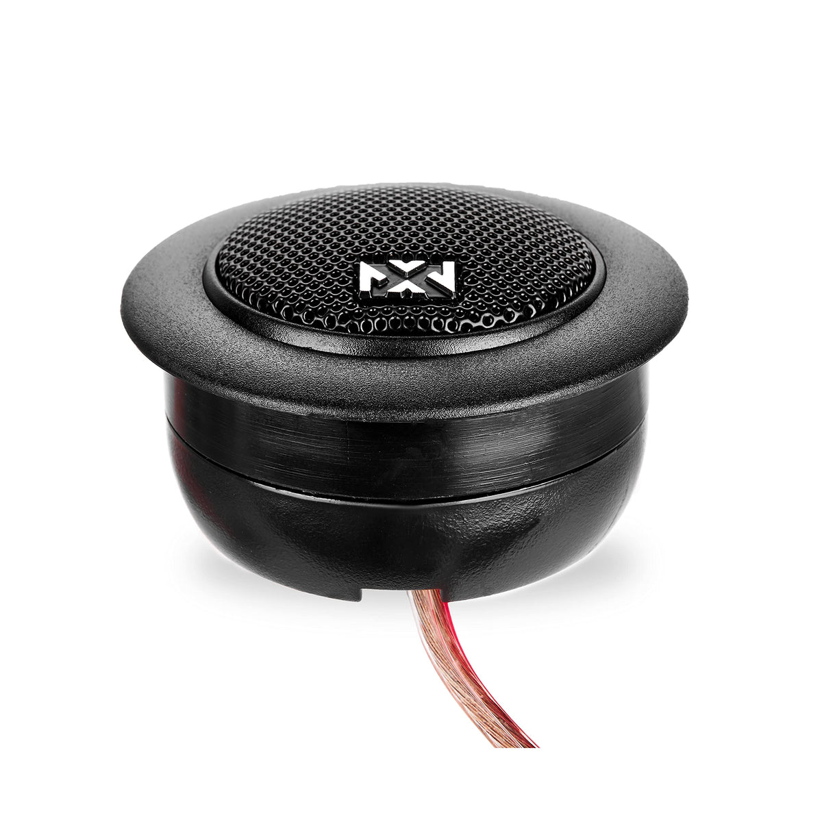 NVX silk dome close-up highlighting smooth treble response and detail