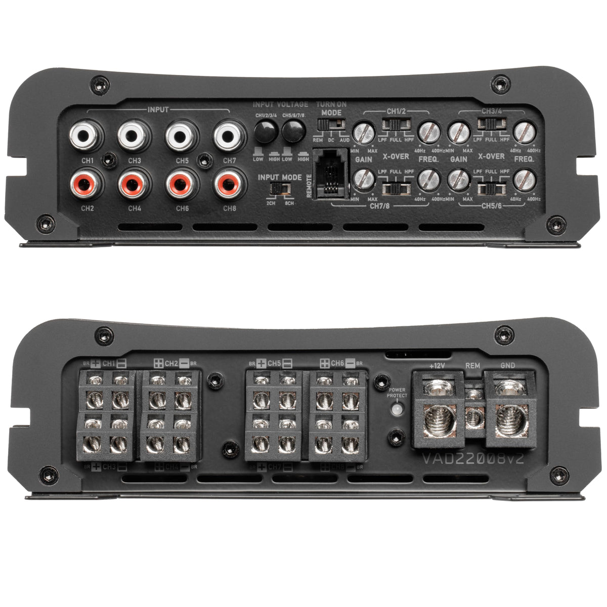NVX VAD22008v2 wired bass remote enables on-the-fly level control