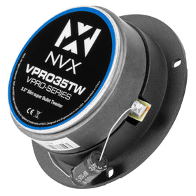 NVX VPRO35TW 4-ohm impedance for efficient power use.