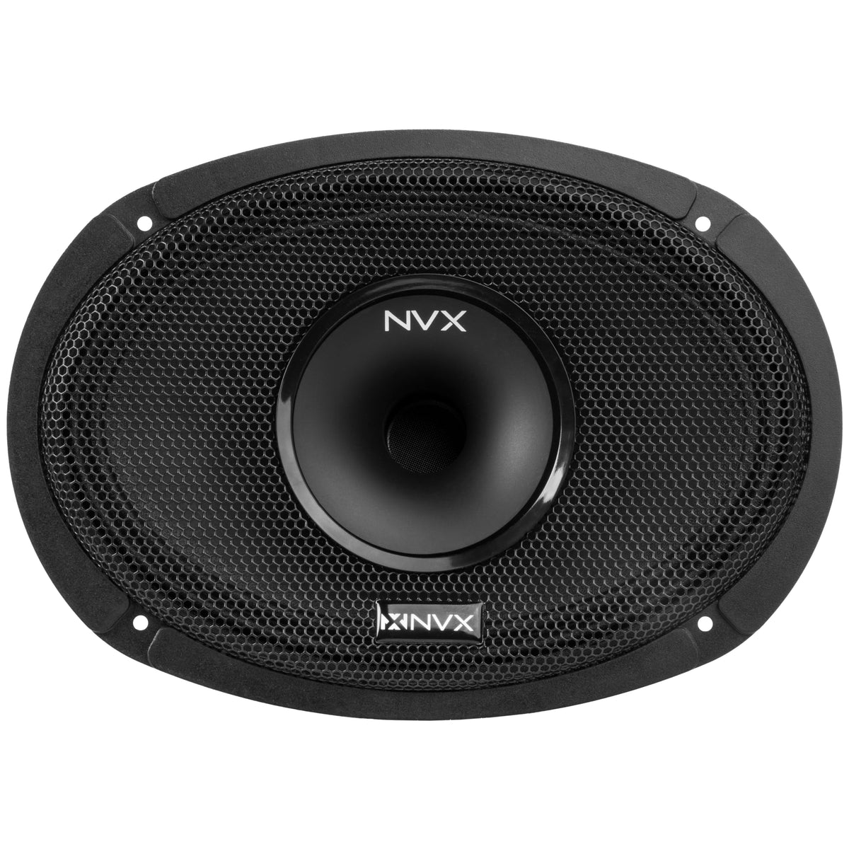 NVX VPRO69H horn tweeter detail delivers crisp highs and extended projection.