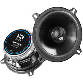 NVX VSP525 woofer front view highlights rugged build for reliable sound