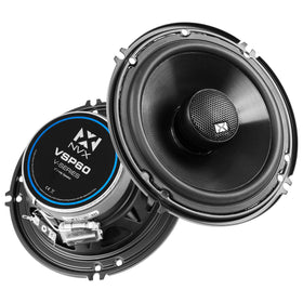 NVX VSP60 6-inch coaxial speaker cone for durable, detailed midrange sound in daily driving.