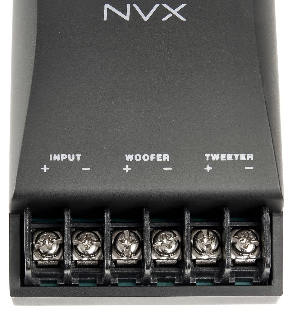 NVX VSP65KIT2F 2-ohm impedance compatible with many car audio systems.