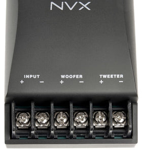 NVX VSP65KIT2F 2-ohm impedance compatible with many car audio systems.