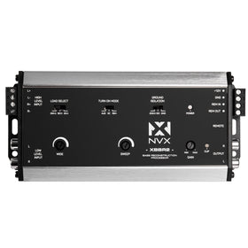 NVX XBBR2 inputs and preamp section for factory or aftermarket compatibility