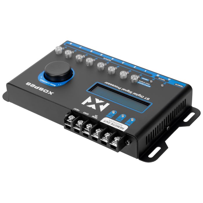 NVX XDSP28 eight outputs for complex speaker zoning and crossovers